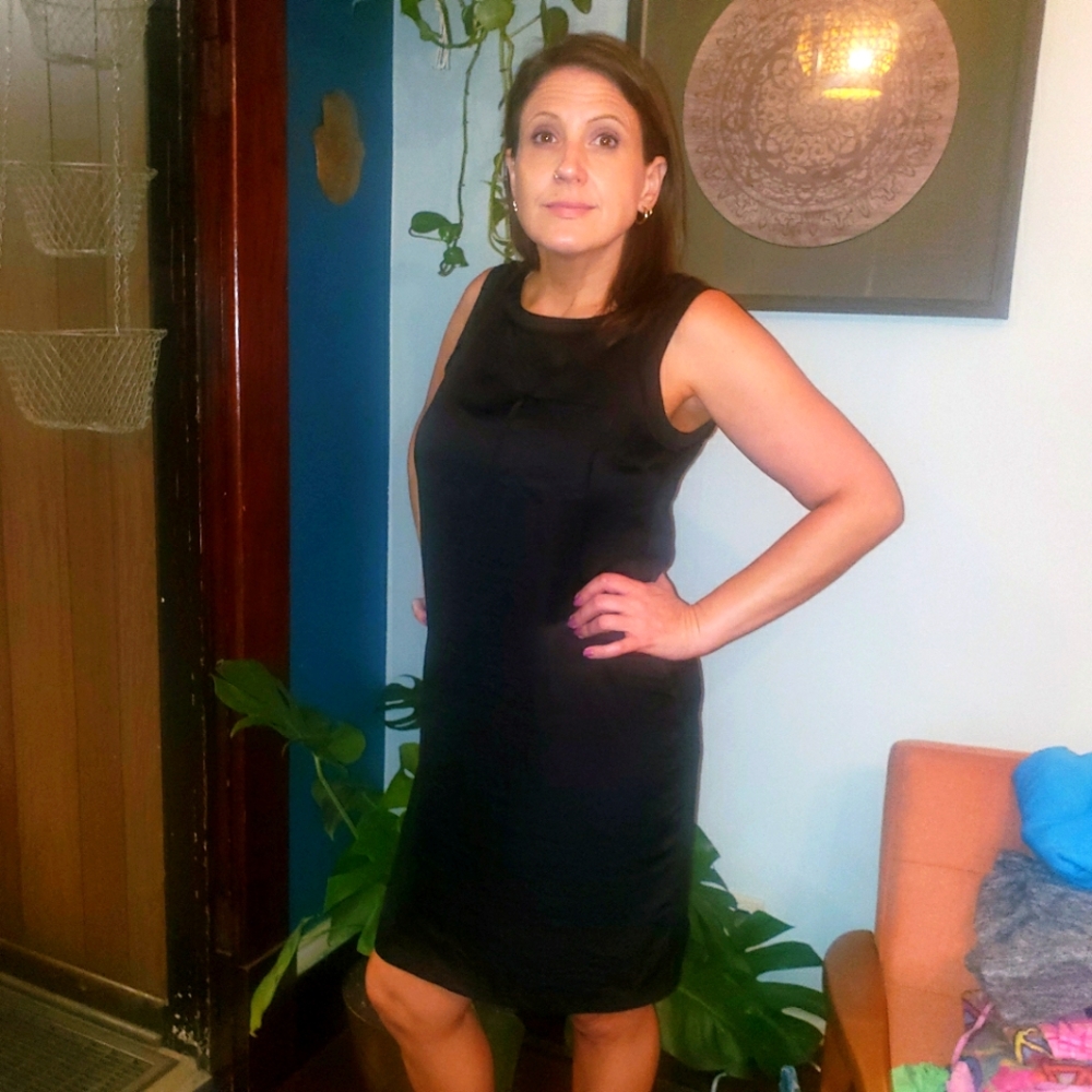 Micheal Kors Black Mini Sheath